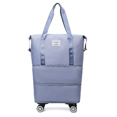 Pack More, Move Freely: Large-capacity Travel Bag With 360° Rotating Wheels