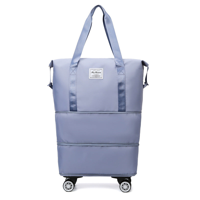 Pack More, Move Freely: Large-capacity Travel Bag With 360° Rotating Wheels